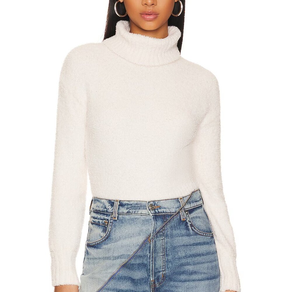 Steve Madden Chenille Turtleneck Sweater